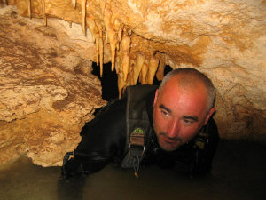 Sergio Granucci at Uchbne Bel Ha Cave